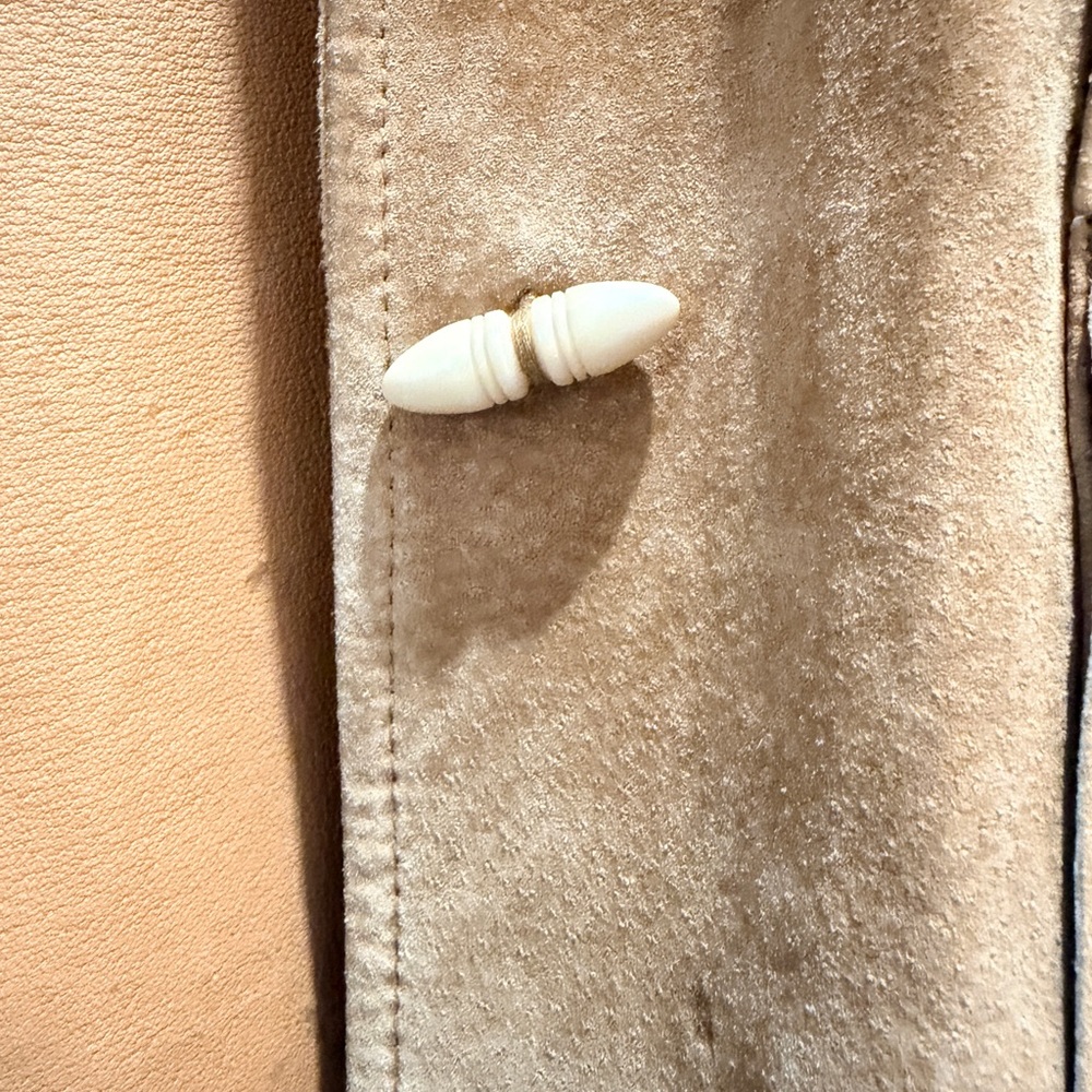 Vintage Ralph Lauren Dry Goods Supply Fringe Suede Western Jacket - Picture 10 of 11